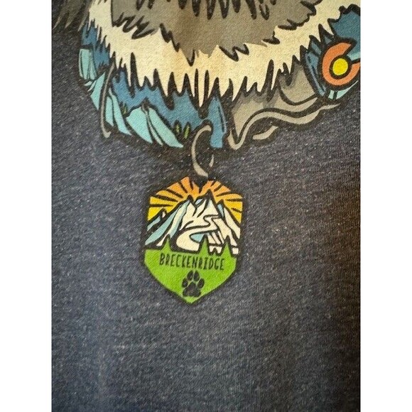 Wild‎ Tribute 4 the Parks Aussie Shepherd Dog Breckenridge Colorado T Shirt XS - Picture 4 of 7